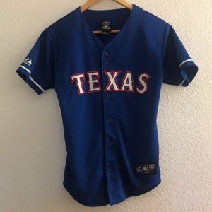 Texas Rangers Jersey youth large